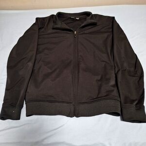 Vintage Oakley Jacket Men's Large Black on Black with Oakley accents